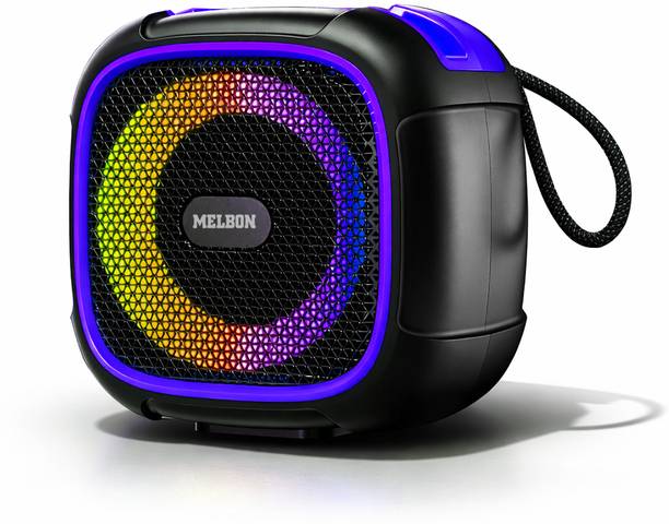 Melbon Beat Pro Portable Wireless Bluetooth Speaker, RGB Lights, 5W Bass & 8H Playtime 5 W Bluetooth Speaker