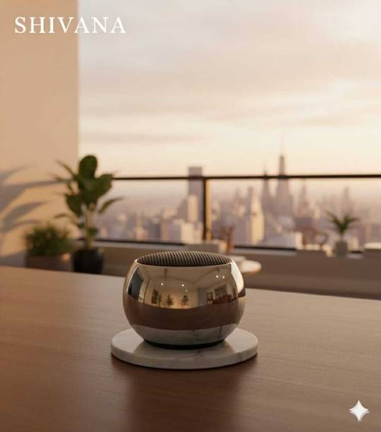 Shivana sliver mini speaker m4-ab29 with Google & Siri Assistant Smart Speaker