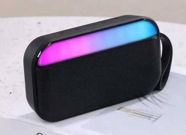 JAZX BS-56D Wireless Bluetooth Speaker, With RGB Lighting, High Quality Sound & TF/FM 20 W Bluetooth Speaker