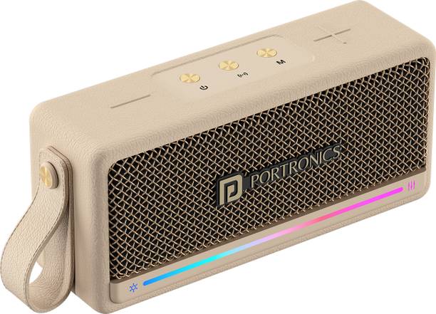 Portronics Harmony Mini 25W HD Sound Bluetooth Speaker With Bass Radiator, In Built Mic 25 W Bluetooth Speaker