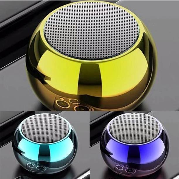 septech M3 PLUS WIRELESS SMALL BLUETOOTH SPEAKER WITH BIG SOUND METAL SHINE BODY L173 48 W Bluetooth Speaker