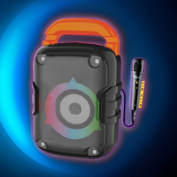 Clairbell 23v_Champ Mini Trolley Speaker: 6hr Playback, 2000mAh Battery, 20W Bluetooth 10 W Bluetooth Speaker