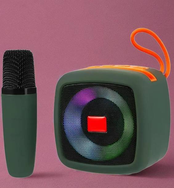 3BAAN X259 (PORTABLE BLUETOOTH SPEAKER) Dynamic Thunder Sound Wireless Mic RGB Light 5 W Bluetooth Speaker