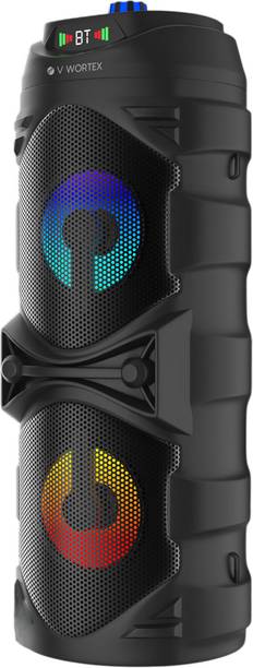 V WORTEX 40W Bluetooth Speaker | Powerful Bass Sound | RGB Party Lights | 40 W Bluetooth Speaker