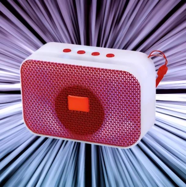 house of common Small Portable Speaker High Bass and Immersive Audio 5 W Bluetooth Speaker