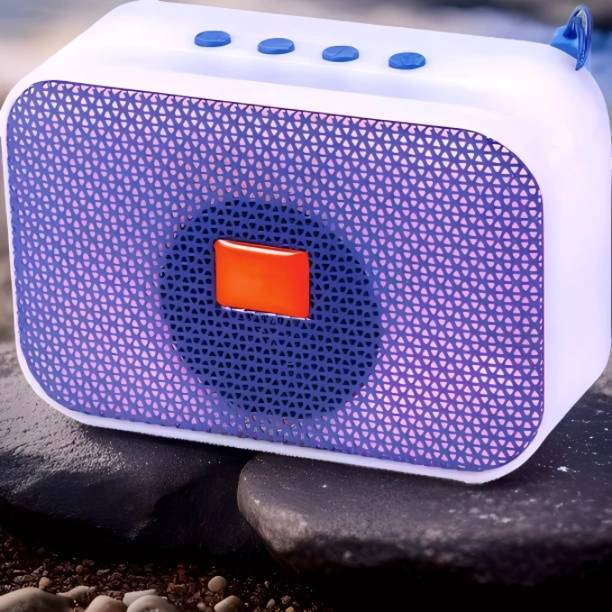 TWS Small Portable Speaker Powerful Audio with Bass Boost_HHH 5 W Bluetooth Speaker