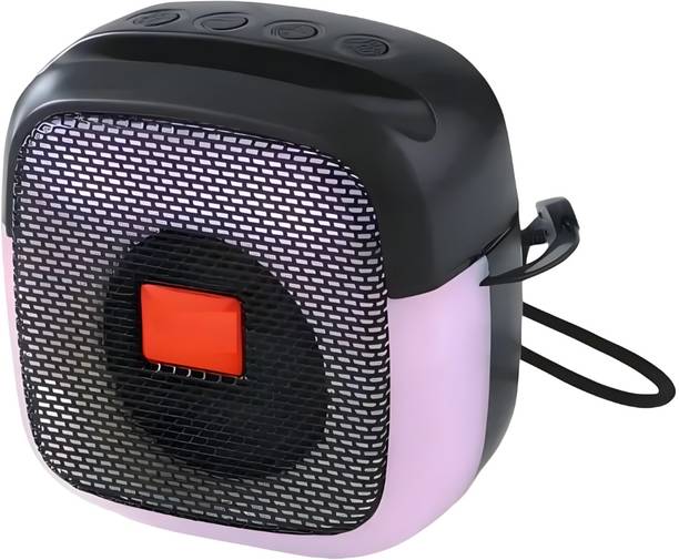 URBANHUDA Portable Bluetooth Speaker - Mega Bass with Vibrant Party LED Glow_3Q 5 W Bluetooth Speaker