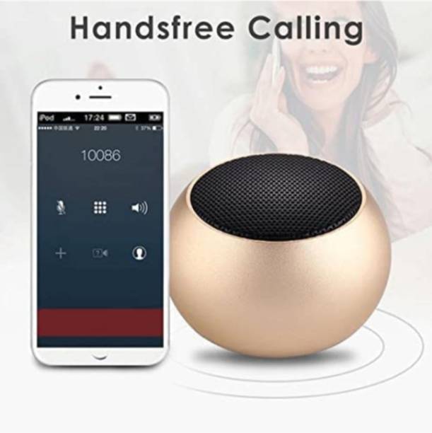 Clairbell ANK_868A_M3 BLUETOOTH SPEAKER ROUND STEEL BODY SPEAKER WITH HIGH BASS SOUND 48 W Bluetooth Speaker