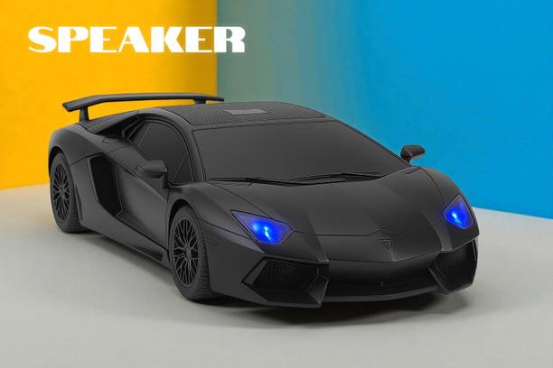 Ziddjeet X235 Car Look Wireless Speaker with Flashing LED Lights 10 W Bluetooth Speaker