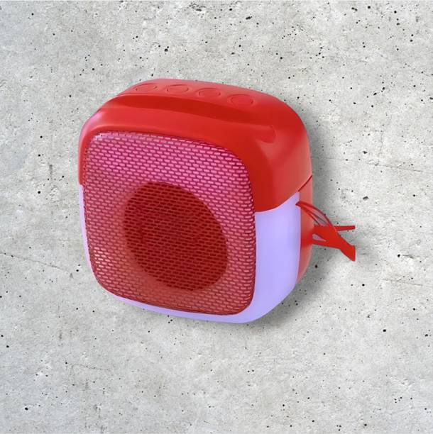 TWS Bluetooth Boom Tower Crystal Beats with Strobe Light Display_HA 5 W Bluetooth Speaker