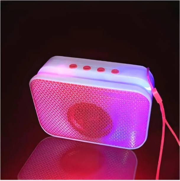 GDS Bluetooth Speaker with Rich LED Lights and Deep Bass 5 W Bluetooth Speaker
