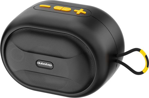 Dubstep Pop 1210 Wireless Speaker with 16 Hrs Playtime, 52mm Dynamic Driver, TWS Pairing 12 W Bluetooth Speaker