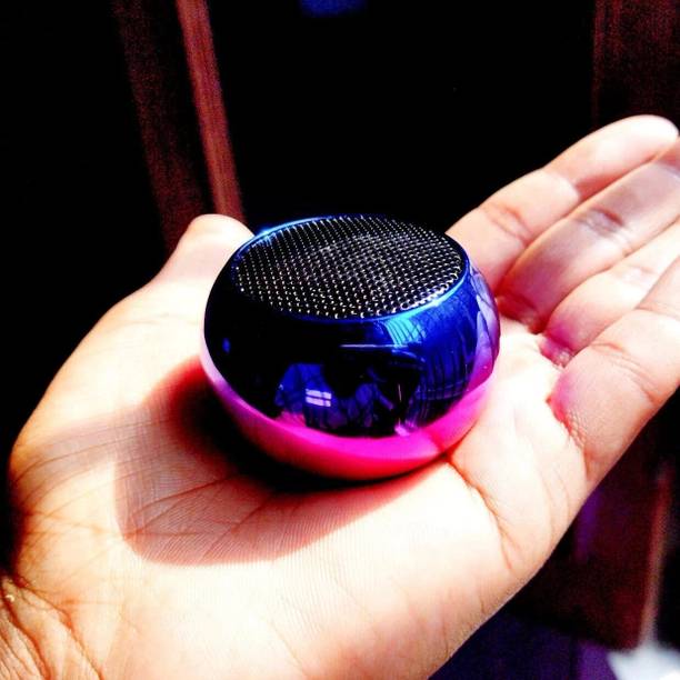PARADISEECOM 3D Mini Boost 3 Top Brand 502 Mini Coin Size Bluetooth Speaker for car/home T21 60 W Bluetooth Speaker