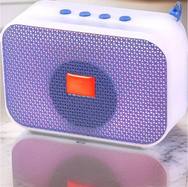 GDS Wireless Bluetooth Speaker with Colorful LED Lights and Enhanced Stereo Bass 5 W Bluetooth Speaker
