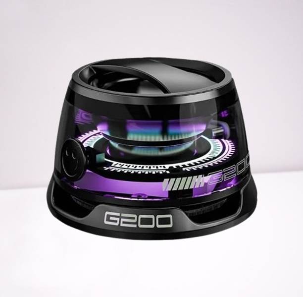 YESMALL Portable Magnetic Wireless Speaker with Deep Bass & LED Lighting T53 5 W Bluetooth Speaker