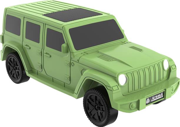 Aroma Thar-10W Upto 6H Music time*,Dynamic Thunder Sound Driver,RGB Lights Car Design 10 W Bluetooth Speaker