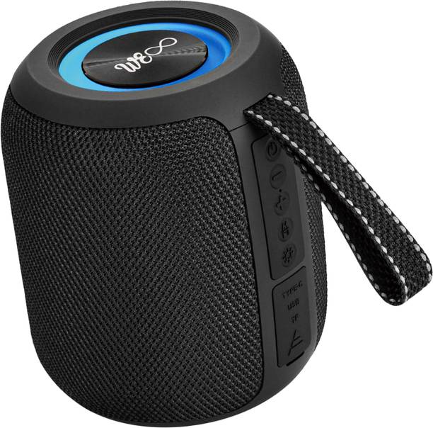 Walta Elite Drum 10W Bluetooth Wireless Speaker 5.3V, IPX4, Upto 6H PlayTime 10 W Bluetooth Speaker