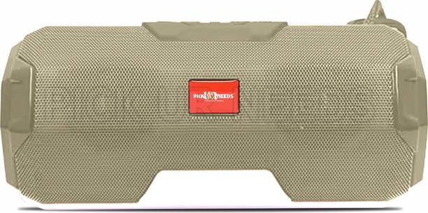 Pick Ur Needs Rechargeable Portable Wireless Super Bass Speaker With RGB Light USB/AUX/TF Card 10 W Bluetooth Speaker