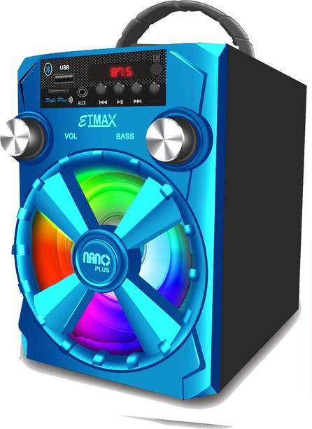 etmax NANO PLUS BLUE 30 W Bluetooth Speaker