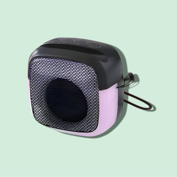 TWS Bluetooth Boom Tower Crystal Beats with Strobe Light Display_BY 5 W Bluetooth Speaker