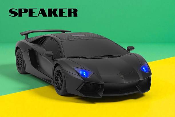 Nilesawar X472 Mini Car Design Wireless Speaker | Powerful Sound & Style 10 W Bluetooth Speaker