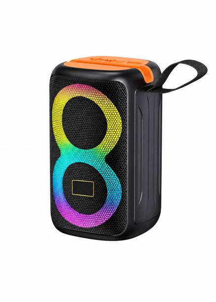 RZW RZ-222 Portable Bluetooth Speaker with Built-in Phone Holder & RGB LED Effects 10 W Bluetooth Speaker