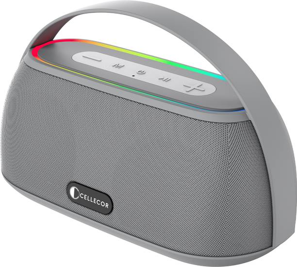 Cellecor CLB-60 | 10 Hr Playtime | BT-v5.3 | 2600mAH | Water Resistant 10 W Bluetooth Speaker