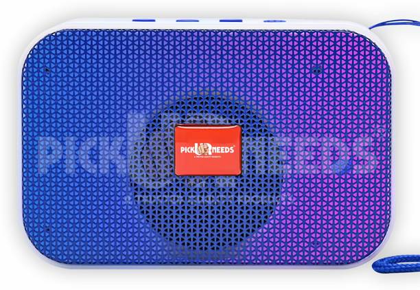 Pick Ur Needs Portable Wireless Speakers With Disco RGB Light TF Card / USB Device Supported 5 W Bluetooth Speaker