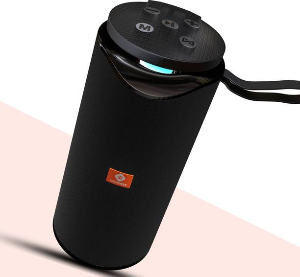 MAK POWER Portable Music System | Deep Bass | RGB Lighting | Wireless 10 W Bluetooth Speaker