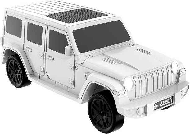 Aroma Thar-10W Upto 6H Music time*,Dynamic Thunder Sound Driver,RGB Lights Car Design 10 W Bluetooth Speaker