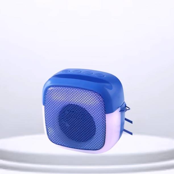 TWS Portable Bluetooth Device Mega Watt Beats with Pulsing LED Rings_NY 5 W Bluetooth Speaker