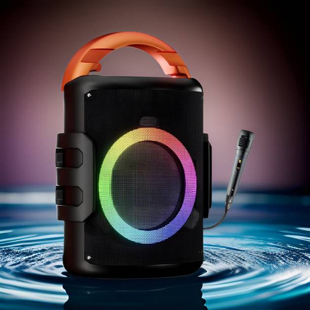 Clairbell 14v_Champ Mini Trolley Speaker: 6hr Playback, 2000mAh Battery, 20W Bluetooth 10 W Bluetooth Speaker