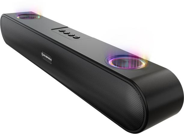 Nu Republic Party Box 16 With X-Bass®Technology, Upto 10 Hrs Playtime, Multiple RGB Modes, 16 W Bluetooth Speaker