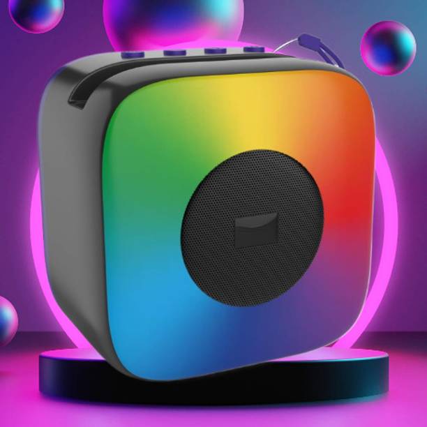 FRONY SONIC_x2Fanatic 05W Bluetooth Speaker: Hi-fi Stereo Sound with RGB Lights 15 W Bluetooth Speaker