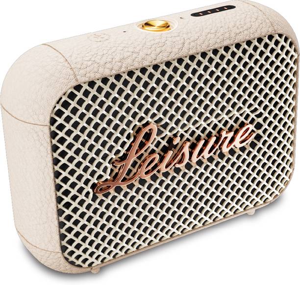 Leisure DRIFT Portable Bluetooth Speaker, 10H Playtime, IPX7, Deep Bass 10 W Bluetooth Speaker