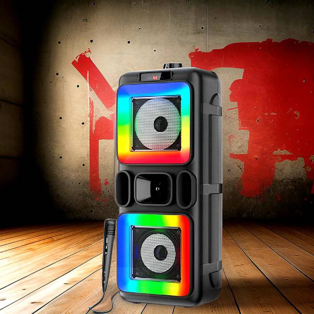 GUGGU Pushpa (Bluetooth Speaker with mic) 40W Stereo Sound (Home Theater) NM74 40 W Bluetooth Speaker