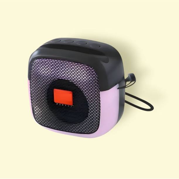 WristHive Portable Bluetooth Speaker - Extra Bass with Multicolor Disco Lights_NN 5 W Bluetooth Speaker