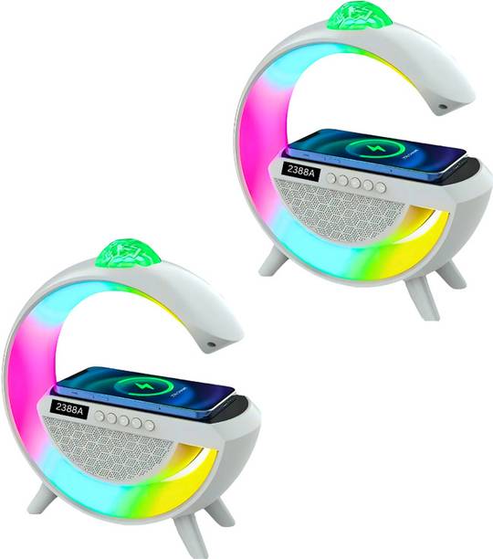 Elevea BUY 1 GET 1 Bluetooth LED Wireless Charge Smartphone Speaker 15 YEARS WARRANTY 5 W Bluetooth Speaker