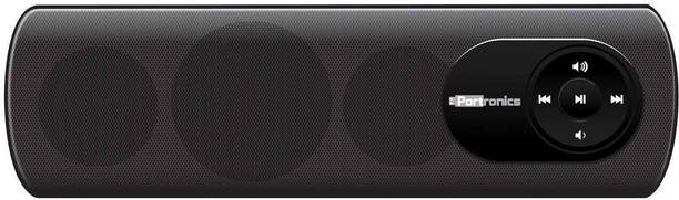 Portronics Portronics Pure Sound Por 102 Portable Speaker System (black) 2 W Mobile/Tablet Speaker