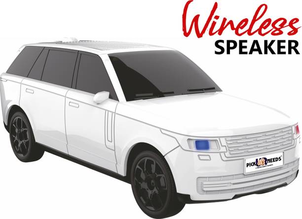 Daily Needs Shop Car Design Wireless Speaker USB / TF Card / FM Support RGB Light 1200mAh Battery 10 W Bluetooth Speaker