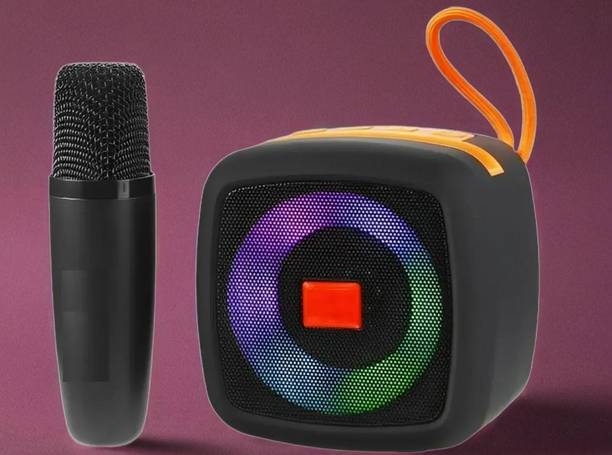 Nilesawar X271 (PORTABLE BLUETOOTH SPEAKER) Dynamic Thunder Sound Wireless Mic RGB Light 5 W Bluetooth Speaker