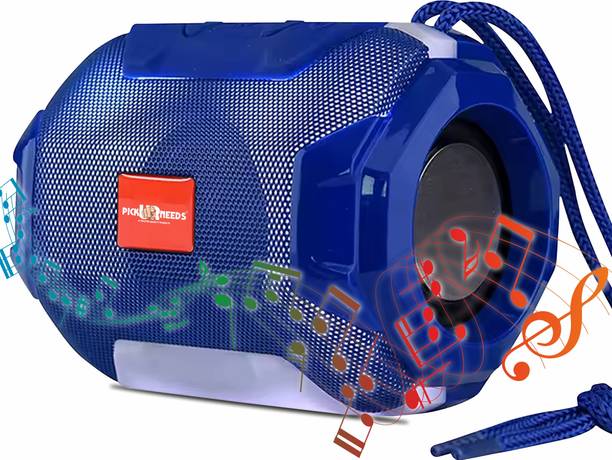 Pick Ur Needs Rechargeable Wireless Mega Bass Speaker 20Hrs Playtime Waterproof Splash Proof 5 W Bluetooth Speaker