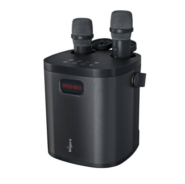 FINGERS 2Mic-GrooveBox 30 W Bluetooth Speaker