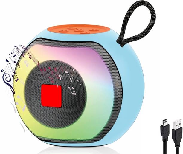 GLARIXA RGB High Quality Wireless Speaker With Heavy Bass S020 5 W Bluetooth Speaker