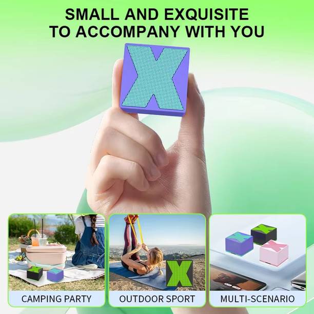 MOOZMOB X1 Hifi Stereo High Bass Bluetooth Speaker Mini Soundbar for Home 5 W Bluetooth Home Audio Speaker
