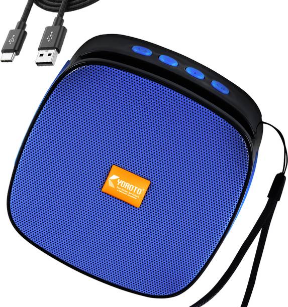 YOROTO Portable Wireless Speaker Bar with Thunder Beats 12 W Bluetooth Speaker