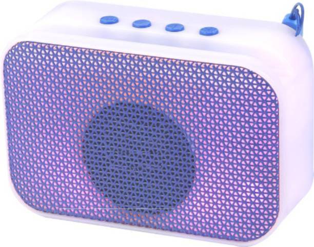 GDS Colorful LED Wireless Speaker with Enhanced Stereo Audio and Deep Bass 5 W Bluetooth Speaker