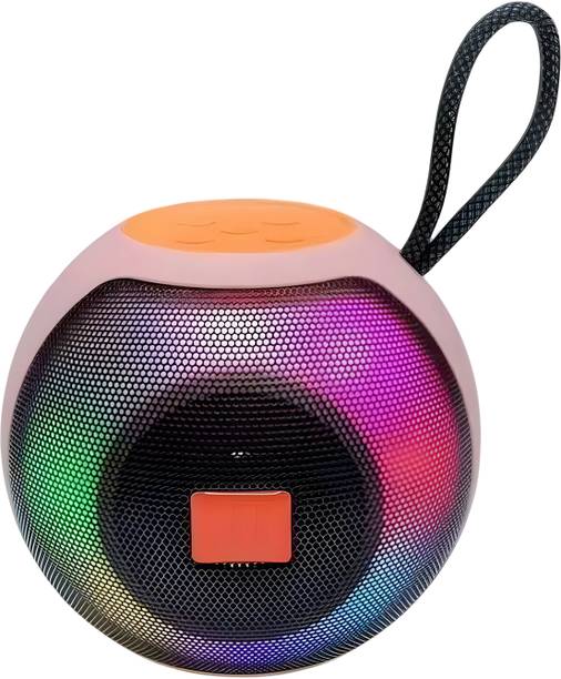 XVEP X-811 With Heavy Bass and Led Light Small Sound Outdoor Portable Speaker 5 W Bluetooth Speaker