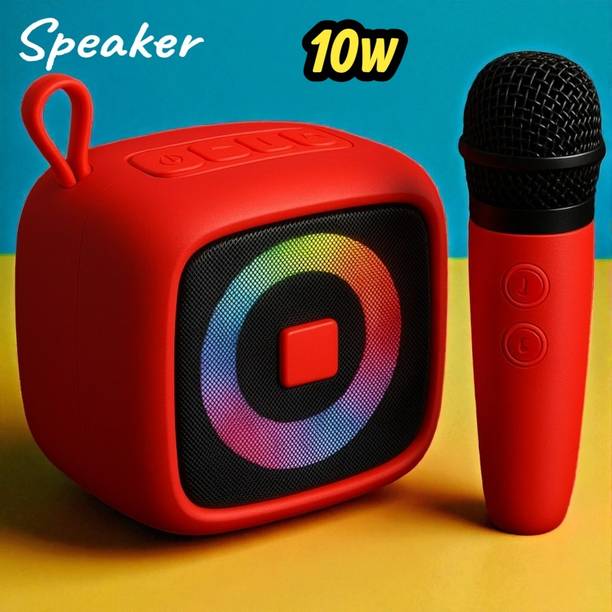 Ziddjeet X133 Portable Speaker with Mic | Wireless Music Companion 10 W Bluetooth Speaker