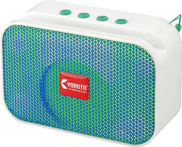 YOROTO Portable Speaker With Thunder Sound and High Bass 5 W Bluetooth Speaker